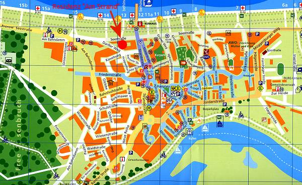 Stadtplan Zingst